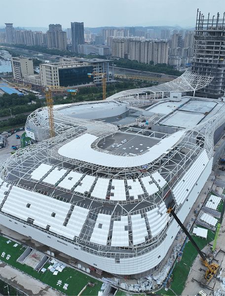 Small Ball Center – Curtain Wall Works