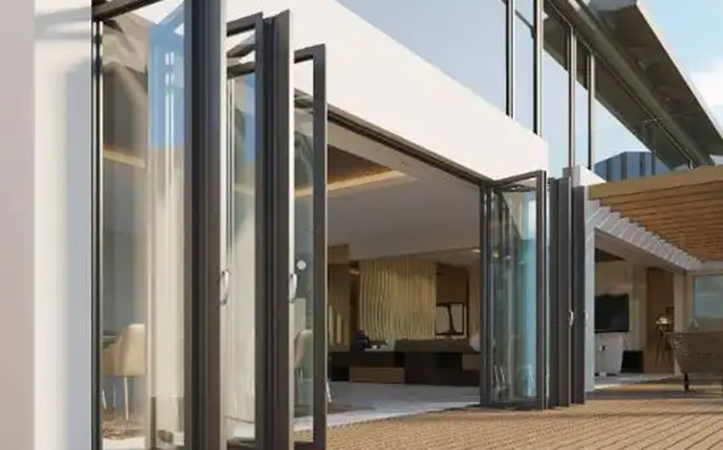 Steel door with lowE glass