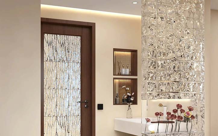 Benefits of Colored, Frosted & Patterned Glass Blocks
