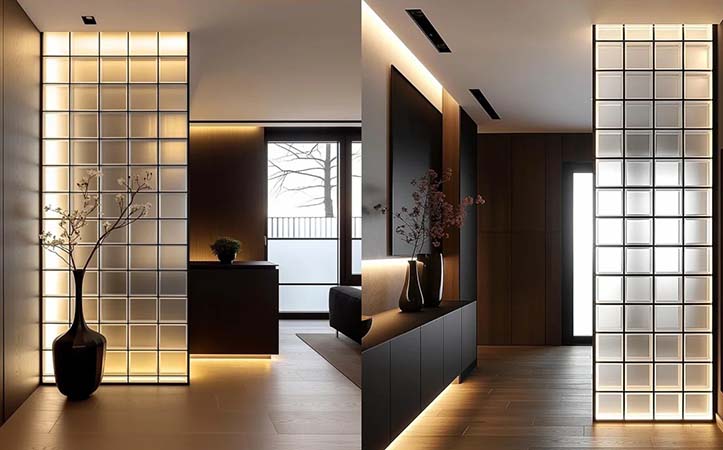 Glass Bricks a beautiful decorative for home for workshop
