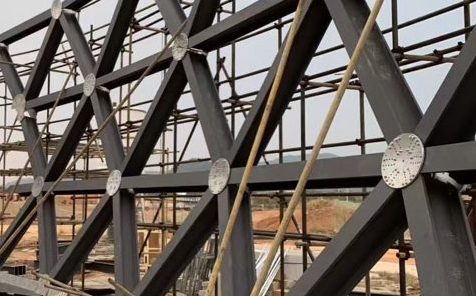 Aluminum Alloy Dome Roof Building with FRP Fiber Sheet Glass Skylight Cover