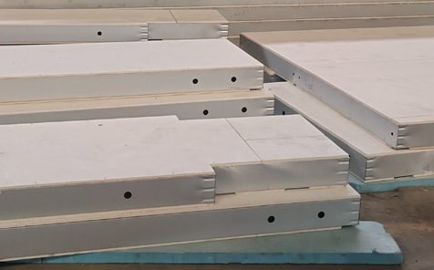 Modular Composite Panel Firerated Wall System 2-Hour Rating with Effortless Installation