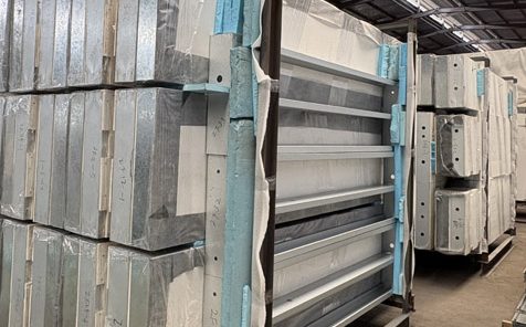 Modular Composite Panel Firerated Wall System 2-Hour Rating with Effortless Installation